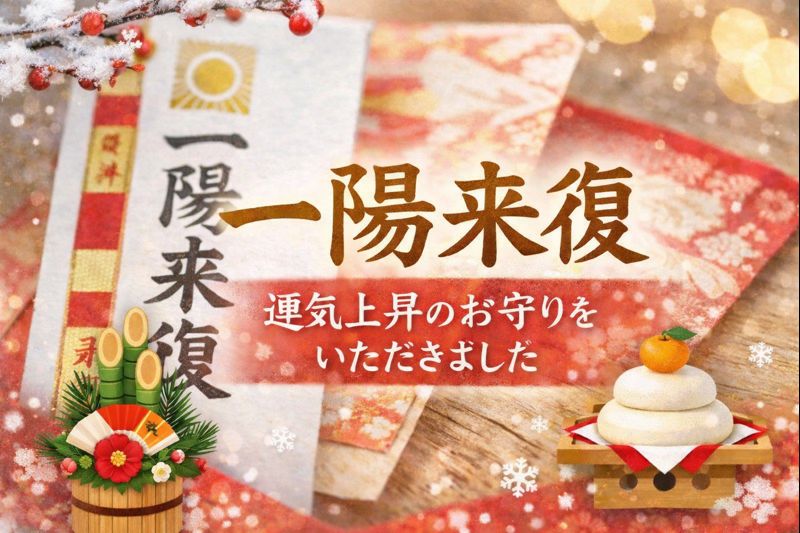 冬至と一陽来復｜穴八幡宮でいただく一年のはじまり